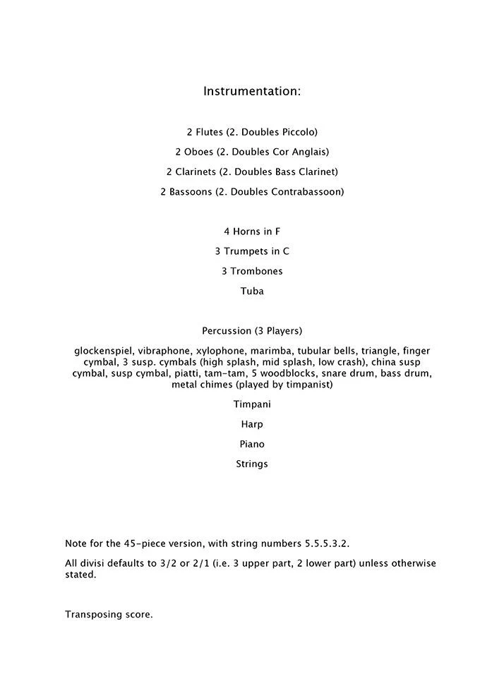 Elect The Dead Symphony - Full Concert Score - Image 3