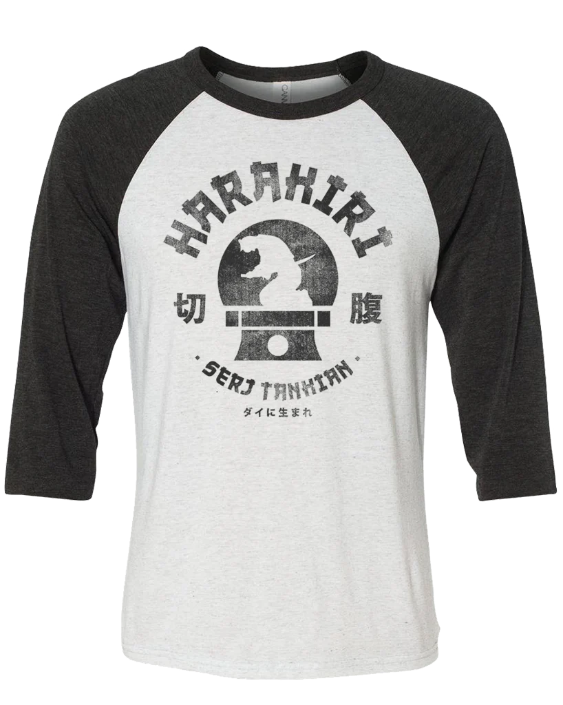 Men's | Born To Die | 3/4 Sleeve Baseball Tee - Image 5