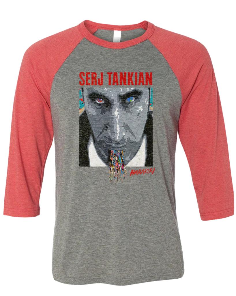 Men's | Harakiri Cover | 3/4 Sleeve Baseball Tee - Image 4