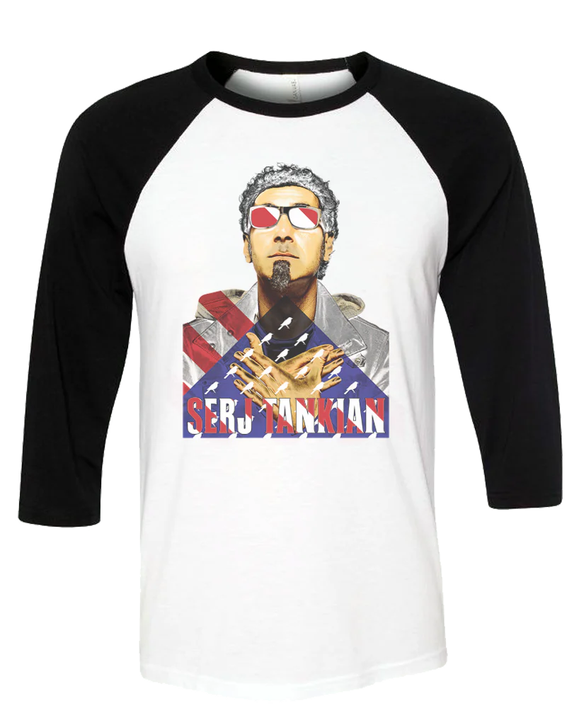Men's | Patriotic | 3/4 Sleeve Baseball Tee - Image 4