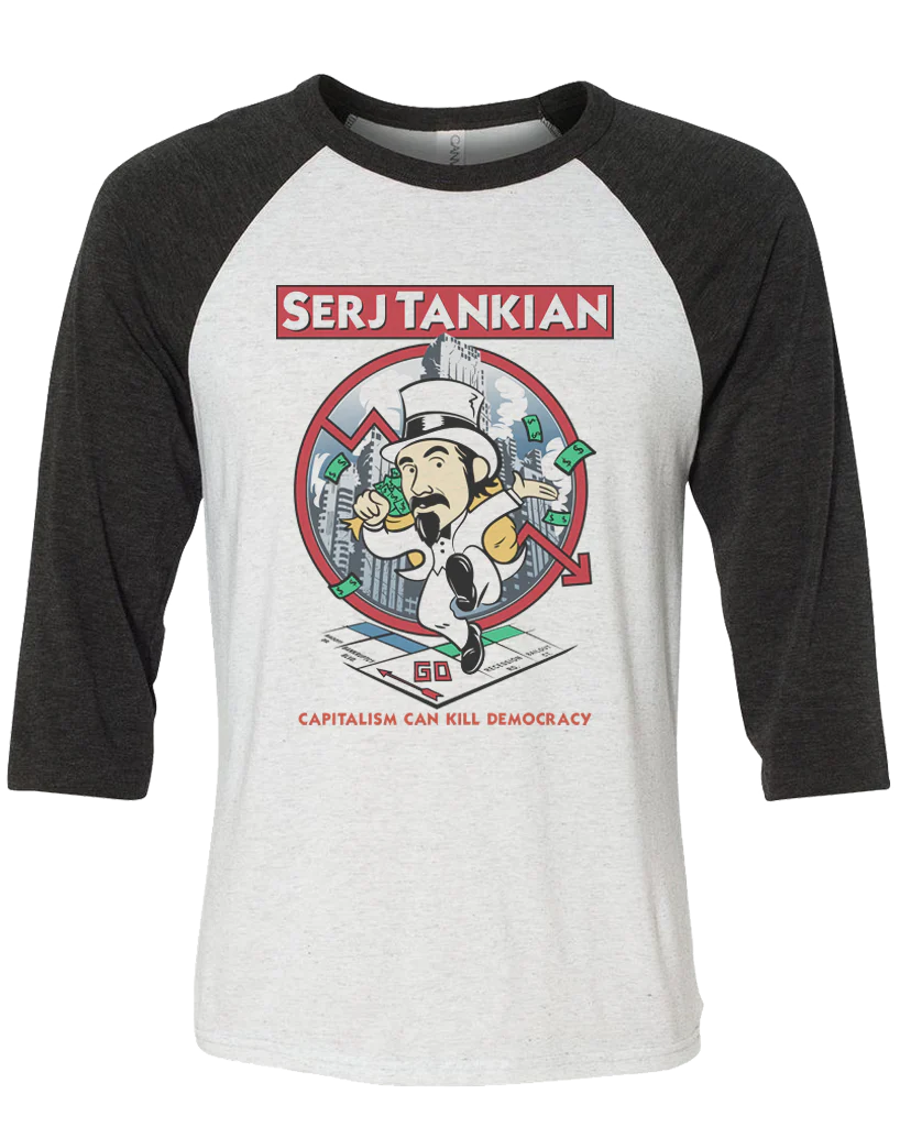 Men's | Serjopoly | 3/4 Sleeve Baseball Tee - Image 6