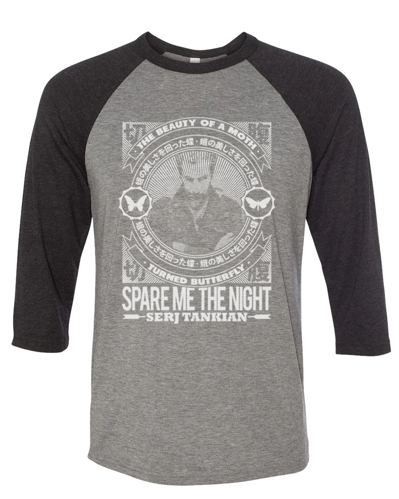 Women's | Butterfly | 3/4 Sleeve Baseball Tee - Image 3