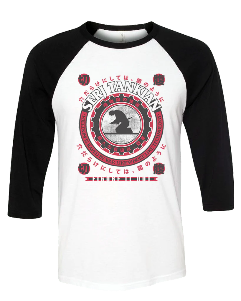 Women's | Samurai Seal | 3/4 Sleeve Baseball Tee - Image 4