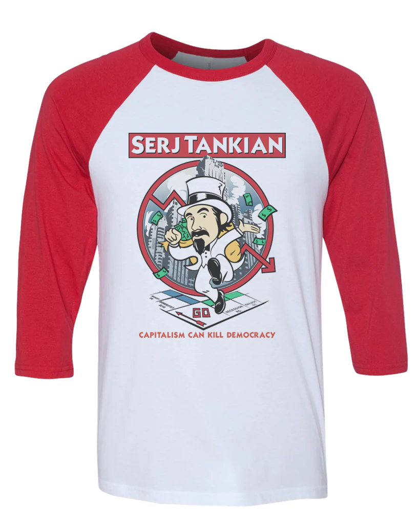 Women's | Serjopoly | 3/4 Sleeve Baseball Tee - Image 2