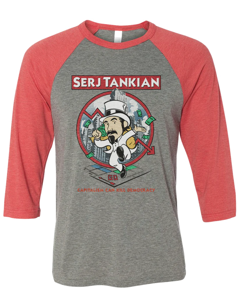 Women's | Serjopoly | 3/4 Sleeve Baseball Tee - Image 5